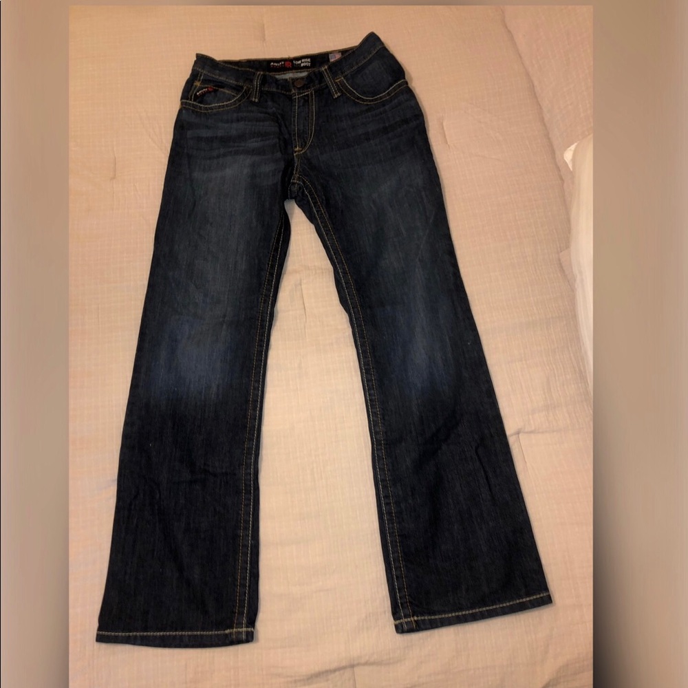 Men FR Ariat Low Rise Boot Cut Jeans